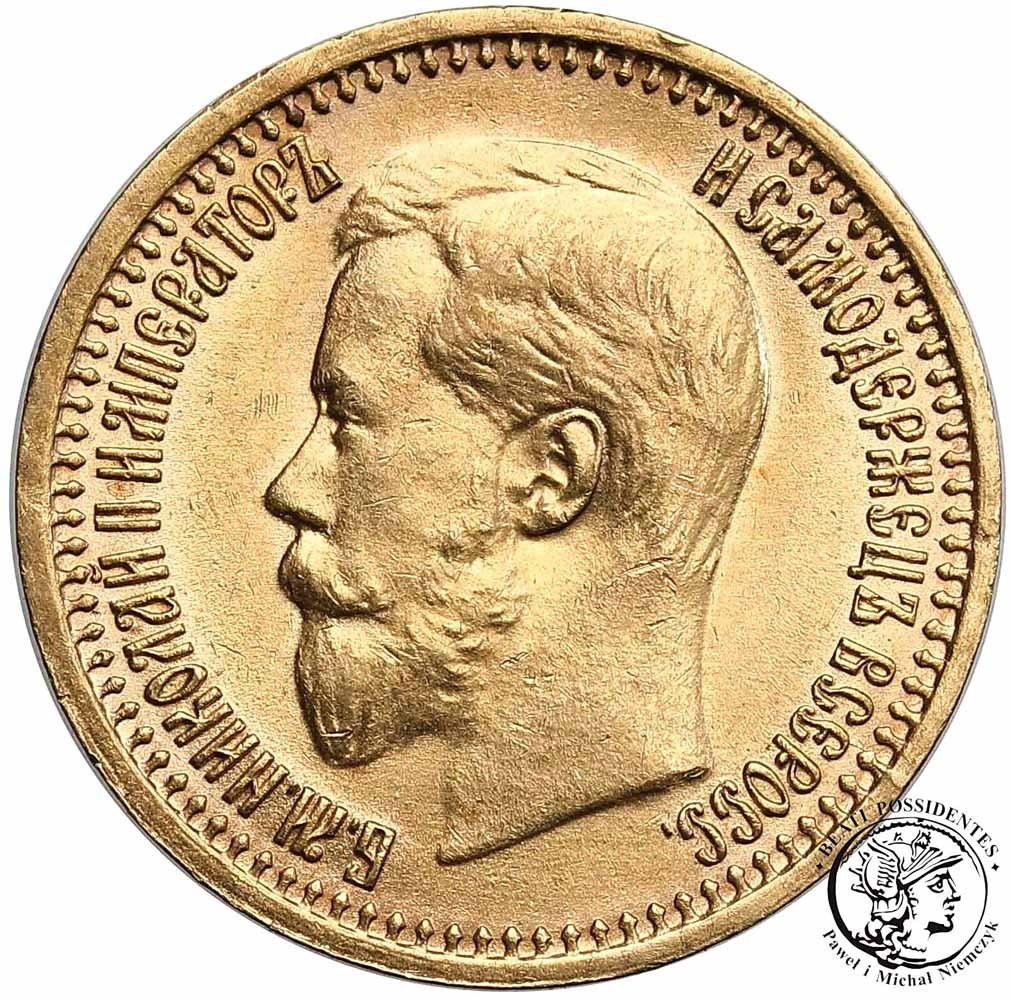 Rosja Mikołaj II 7,5 Rubla 1897 st.1-